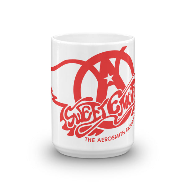 Sweet Emotion . Red White Logo . Mug