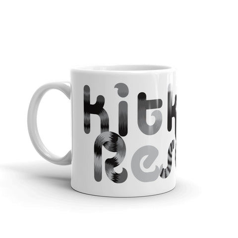 KitKats Rescue . Grayscale Logo . Mug