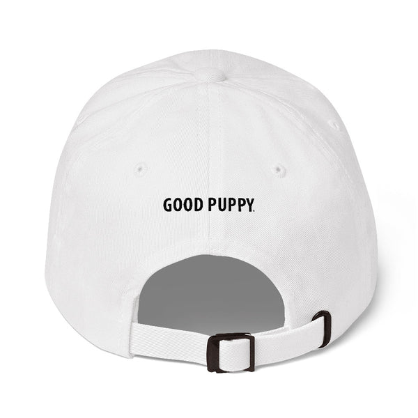 Good Puppy Logo Black . Unstructured Baseball Cap