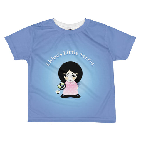Chloe's Little Secret . Chloe . Kids' T-Shirt . All Over Print