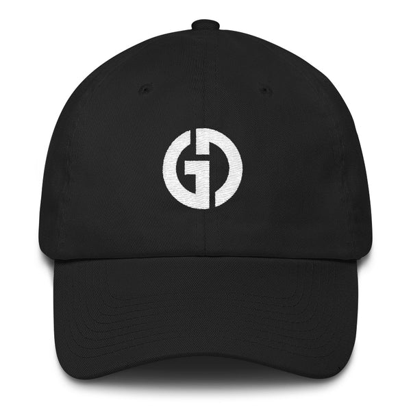 Logo . Unstructured Baseball Cap . Black