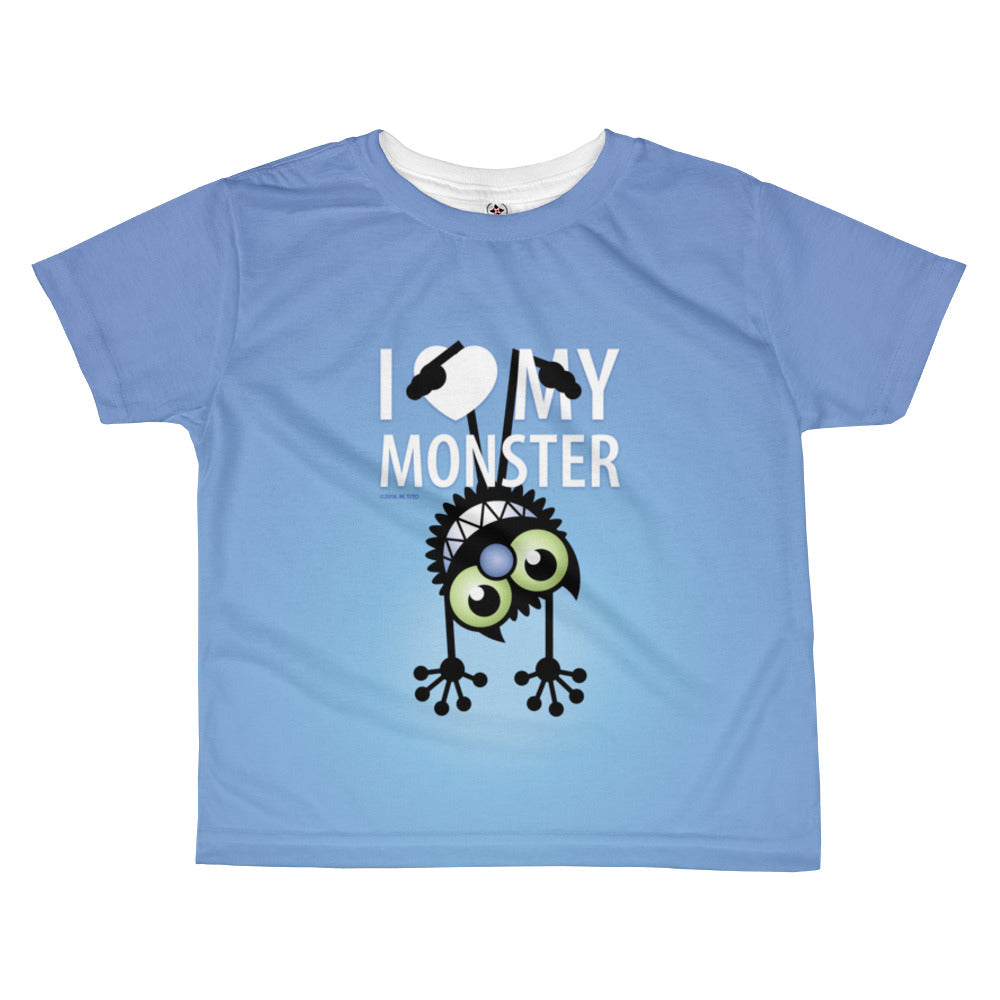 Chloe's Little Secret . Hanging Monster . Kids' T-Shirt . All Over Print