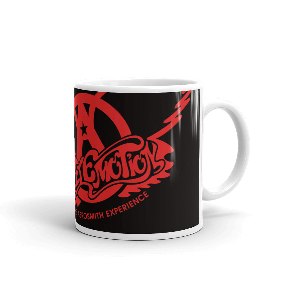 Sweet Emotion . Black Red Logo . Mug