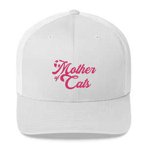 Mother of Cats . Pink . Trucker Cap