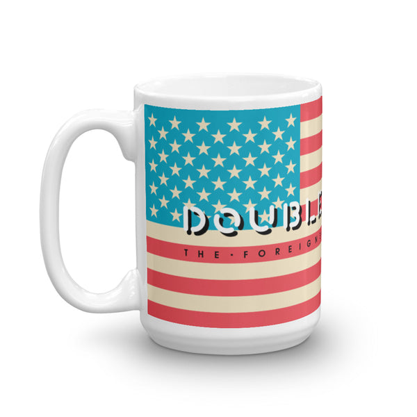 Double Vision . Blue Flags . Mug