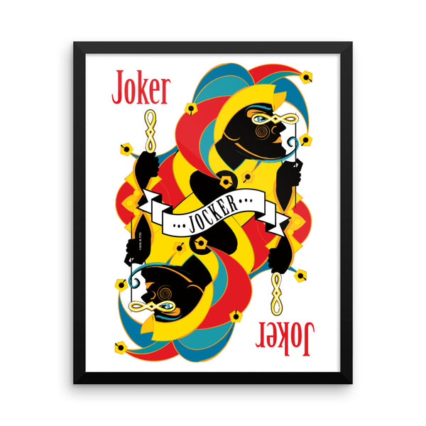 Joker . Framed Matte Print